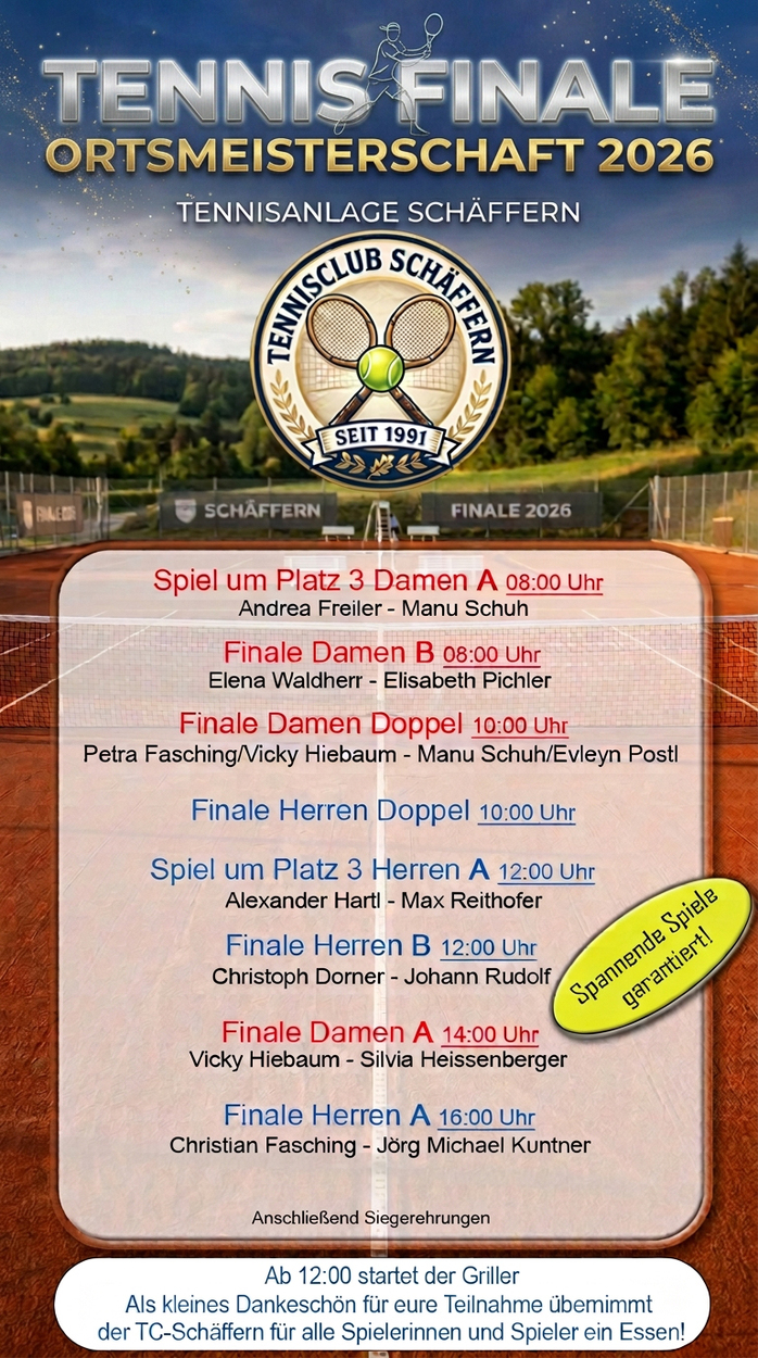 Final Tag Ortsmeisterschaft 2026