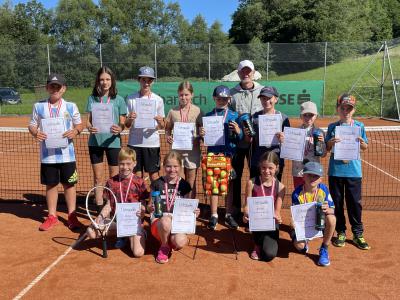 Abschluss Kinder - Tenniskurs 